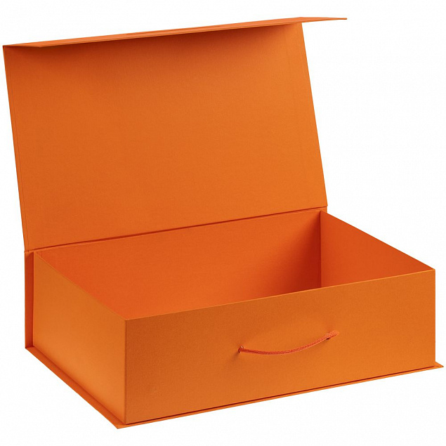 Коробка Big Case, оранжевая с логотипом в Москве заказать по выгодной цене в кибермаркете AvroraStore