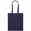 Холщовая сумка Basic 105, синяя с логотипом в Москве заказать по выгодной цене в кибермаркете AvroraStore