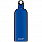 Бутылка для воды Traveller 1000, синяя с логотипом в Москве заказать по выгодной цене в кибермаркете AvroraStore