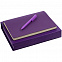 Набор Flex Shall Simple, фиолетовый с логотипом  заказать по выгодной цене в кибермаркете AvroraStore