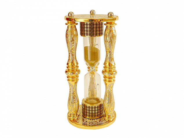 Песочные часы "Золотой песок" с логотипом в Москве заказать по выгодной цене в кибермаркете AvroraStore