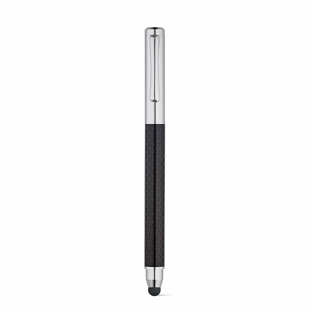 Ручка с покрытием Soft Touch Alicante, черная с логотипом в Москве заказать по выгодной цене в кибермаркете AvroraStore