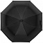Зонт складной с защитой от УФ-лучей Sunbrella, черный с логотипом в Москве заказать по выгодной цене в кибермаркете AvroraStore