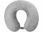 Подушка Basic из микрофибры с эффектом памяти U-shape, серый с логотипом в Москве заказать по выгодной цене в кибермаркете AvroraStore