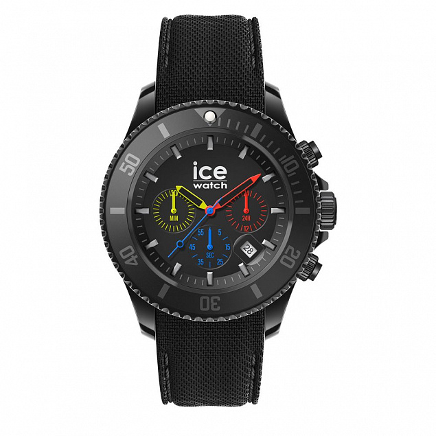 Часы наручные,черный с логотипом в Москве заказать по выгодной цене в кибермаркете AvroraStore