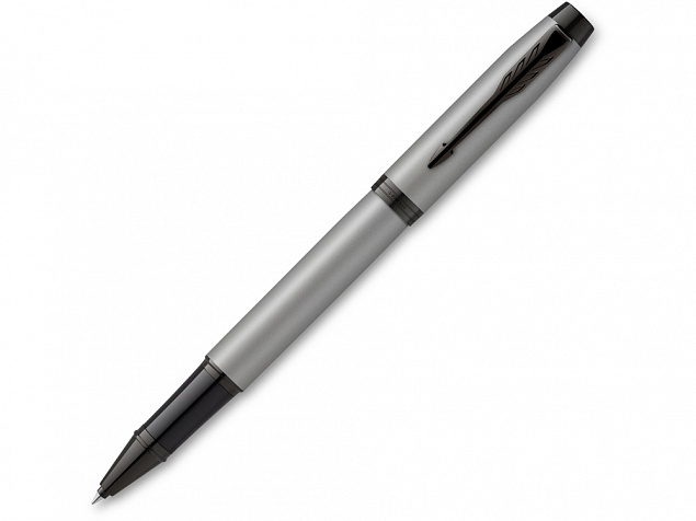 Ручка роллер Parker IM MGREY BT с логотипом в Москве заказать по выгодной цене в кибермаркете AvroraStore