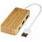 USB-концентратор Tapas из бамбука с логотипом в Москве заказать по выгодной цене в кибермаркете AvroraStore