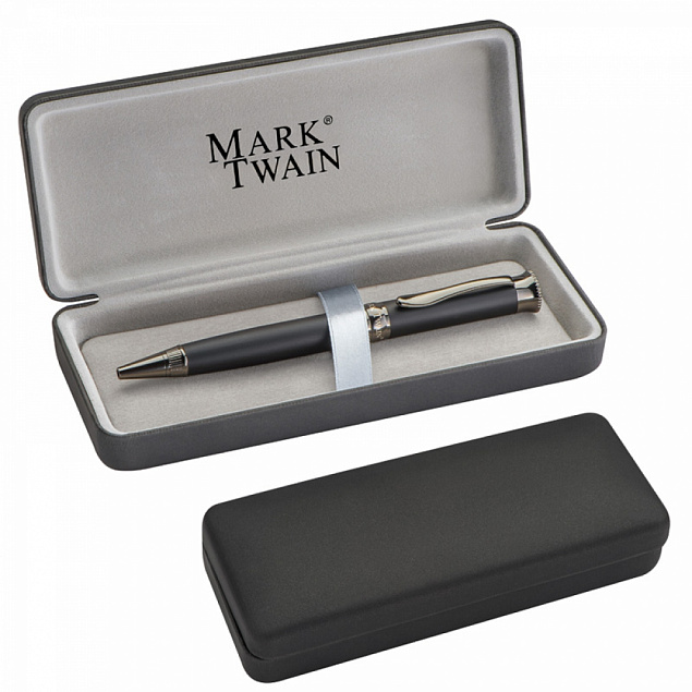 Металлическая ручка Маrk Twain с логотипом в Москве заказать по выгодной цене в кибермаркете AvroraStore