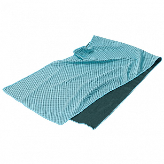 Охлаждающее полотенце Weddell, голубое с логотипом в Москве заказать по выгодной цене в кибермаркете AvroraStore