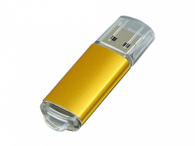 USB 3.0- флешка на 128 Гб с прозрачным колпачком с логотипом в Москве заказать по выгодной цене в кибермаркете AvroraStore