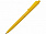 Ручка пластиковая soft-touch шариковая Plane, желтый с логотипом в Москве заказать по выгодной цене в кибермаркете AvroraStore