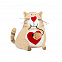 Мягкая игрушка-тайник Любовь с первого взгляда с логотипом в Москве заказать по выгодной цене в кибермаркете AvroraStore
