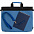 Набор для конференцииForum, синий с логотипом  заказать по выгодной цене в кибермаркете AvroraStore