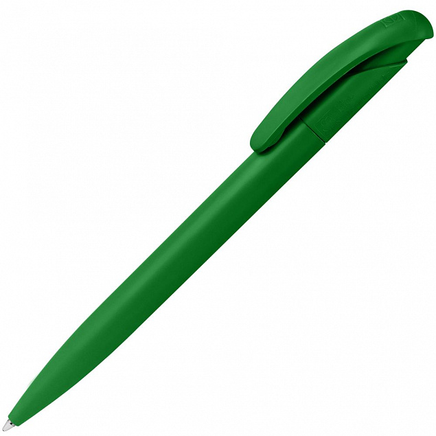 Ручка шариковая Nature Plus Matt, зеленая с логотипом в Москве заказать по выгодной цене в кибермаркете AvroraStore