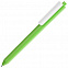 Ручка шариковая Pigra P03 Mat, светло-зеленая с белым с логотипом в Москве заказать по выгодной цене в кибермаркете AvroraStore