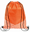 Сумка на шнурке BRILLIANT, оранжевая с логотипом в Москве заказать по выгодной цене в кибермаркете AvroraStore