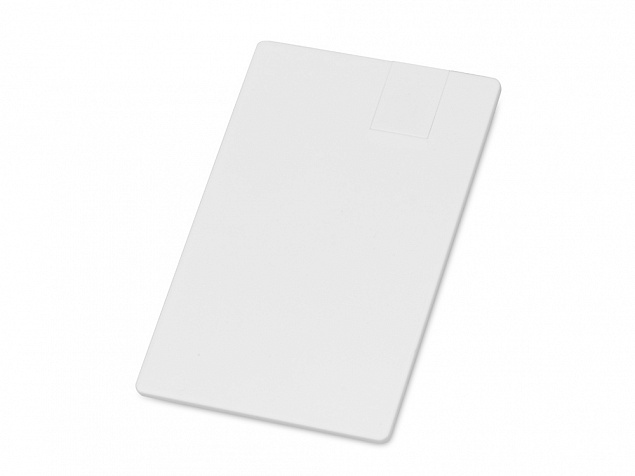 USB-флешка на 16 Гб Card в виде пластиковой карты  с логотипом в Москве заказать по выгодной цене в кибермаркете AvroraStore