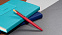 Ручка шариковая "Matt" из переработанного алюминия и пластика, с кнопкой из бамбука с логотипом в Москве заказать по выгодной цене в кибермаркете AvroraStore