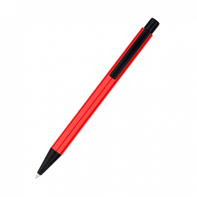 Ручка металлическая Deli - Красный PP с логотипом в Москве заказать по выгодной цене в кибермаркете AvroraStore
