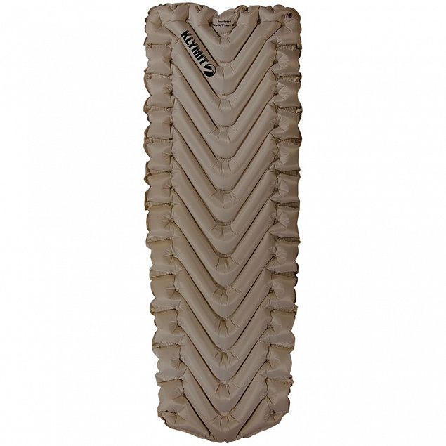 Надувной коврик Insulated Static V Luxe SL, песочный с логотипом в Москве заказать по выгодной цене в кибермаркете AvroraStore