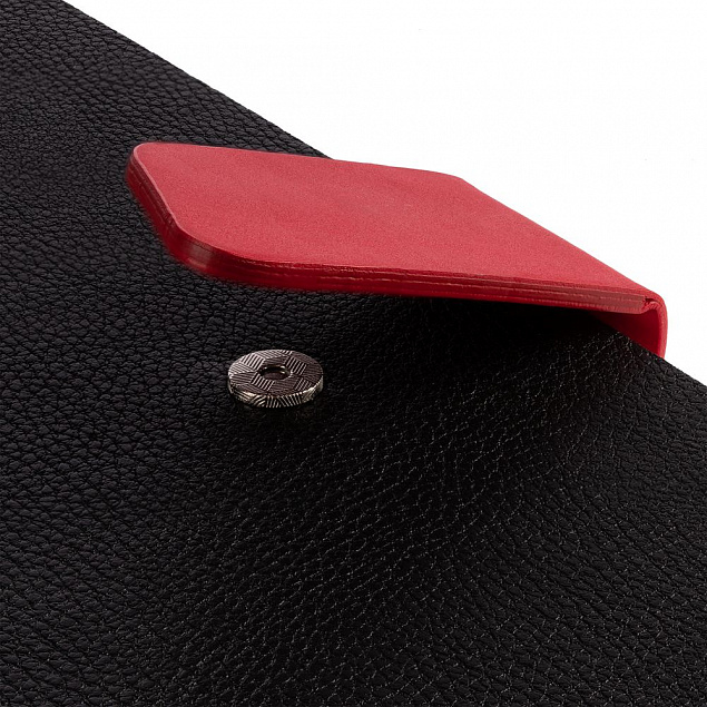 Ежедневник Strap, недатированный, черно-красный с логотипом в Москве заказать по выгодной цене в кибермаркете AvroraStore
