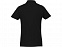 Рубашка поло «Helios» мужская с логотипом в Москве заказать по выгодной цене в кибермаркете AvroraStore