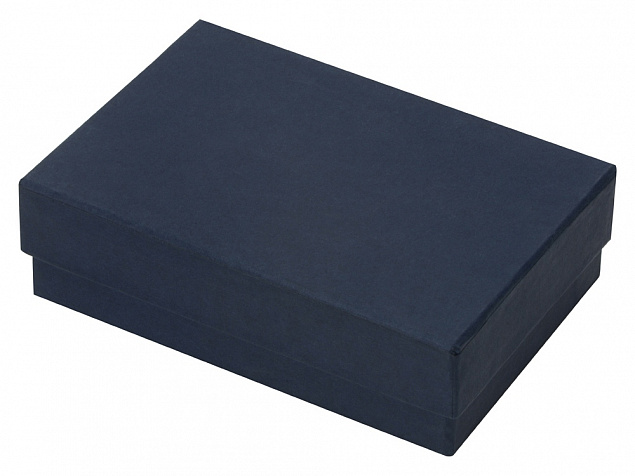 Подарочная коробка 17,7 х 12,3 х 5,2 см, синий с логотипом в Москве заказать по выгодной цене в кибермаркете AvroraStore