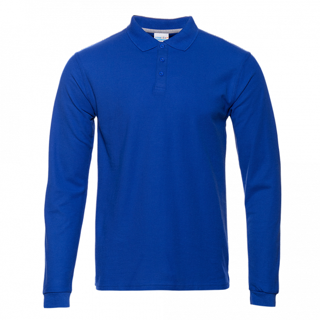 Рубашка поло Рубашка мужская 04S Синий с логотипом в Москве заказать по выгодной цене в кибермаркете AvroraStore