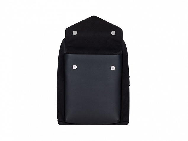 8524 black Городской рюкзак для ноутбука до 14 с логотипом в Москве заказать по выгодной цене в кибермаркете AvroraStore