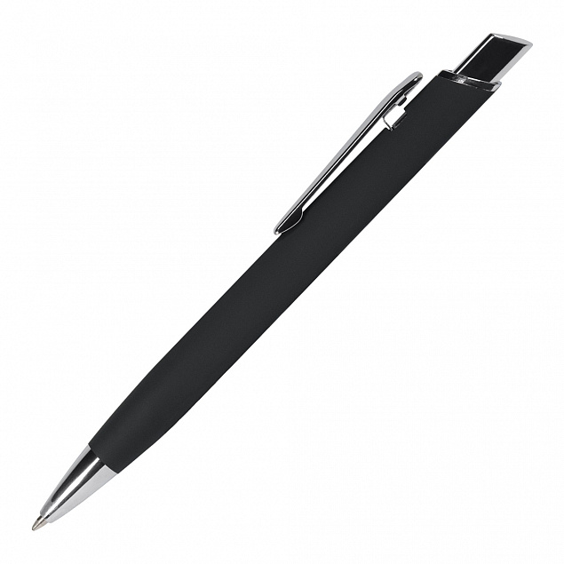 Шариковая ручка Pyramid NEO, черная с логотипом в Москве заказать по выгодной цене в кибермаркете AvroraStore