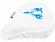 Водонепроницаемый чехол для велосипедного седла из переработанного ПЭТ Jesse, белый с логотипом в Москве заказать по выгодной цене в кибермаркете AvroraStore