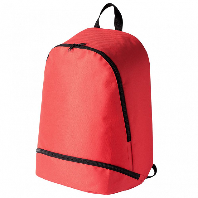 Рюкзак спортивный Unit Athletic, красный с логотипом в Москве заказать по выгодной цене в кибермаркете AvroraStore