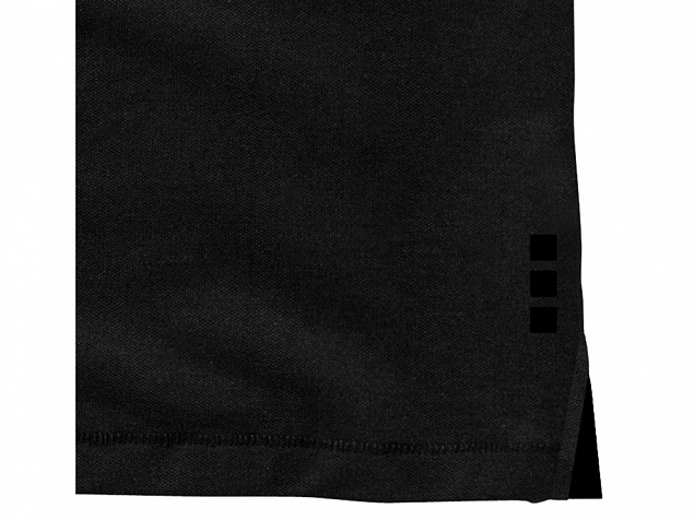 Рубашка поло Markham мужская, антрацит/черный с логотипом в Москве заказать по выгодной цене в кибермаркете AvroraStore