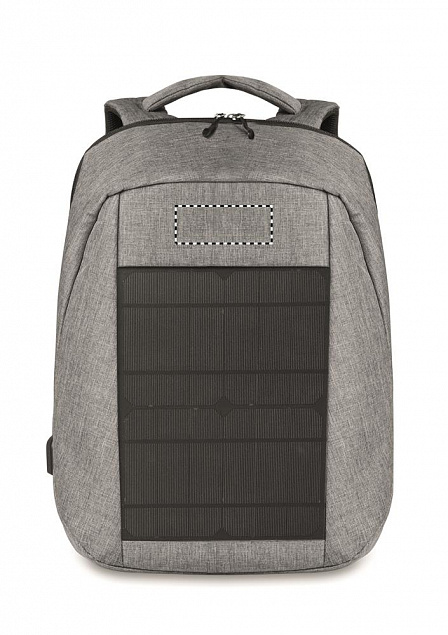 Рюкзак с солнечной батареей с логотипом в Москве заказать по выгодной цене в кибермаркете AvroraStore