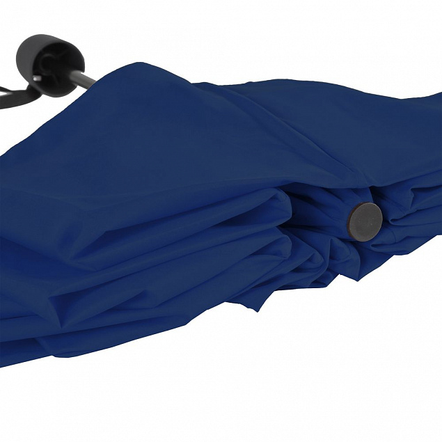 Зонт складной Hit Mini, темно-синий с логотипом в Москве заказать по выгодной цене в кибермаркете AvroraStore