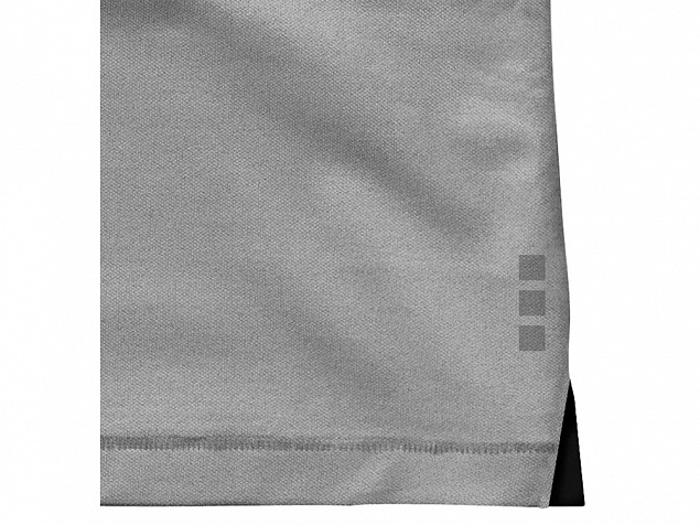 Рубашка поло Markham мужская, серый меланж/антрацит с логотипом в Москве заказать по выгодной цене в кибермаркете AvroraStore