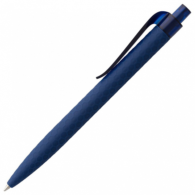 Ручка шариковая Prodir QS04 PRT Honey Soft Touch, синяя с логотипом в Москве заказать по выгодной цене в кибермаркете AvroraStore