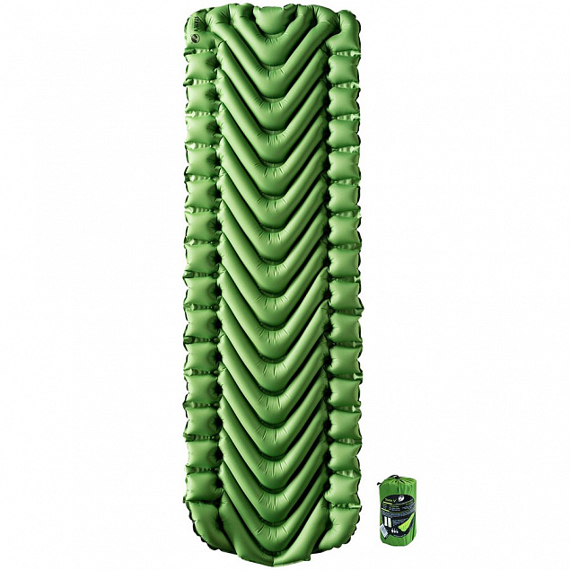 Надувной коврик Static V Recon, зеленый с логотипом в Москве заказать по выгодной цене в кибермаркете AvroraStore
