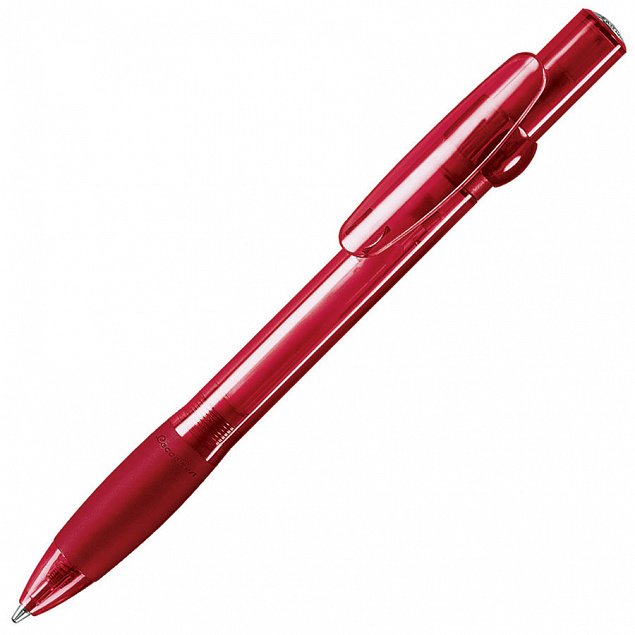 ALLEGRA LX, ручка шариковая с грипом, прозрачный красный, пластик с логотипом в Москве заказать по выгодной цене в кибермаркете AvroraStore
