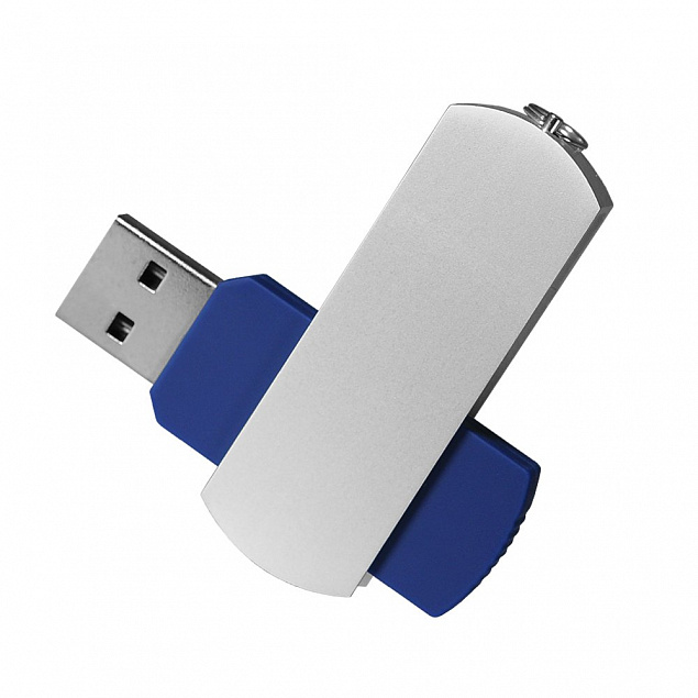 USB Флешка, Elegante, 16 Gb, синий с логотипом в Москве заказать по выгодной цене в кибермаркете AvroraStore