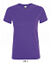 Фуфайка (футболка) REGENT женская,Темно-фиолетовый L с логотипом в Москве заказать по выгодной цене в кибермаркете AvroraStore