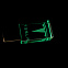 Флешка "Moon" 16 Гб c подсветкой - Зеленый FF с логотипом в Москве заказать по выгодной цене в кибермаркете AvroraStore