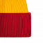 Шапка Snappy, желтая с красным с логотипом в Москве заказать по выгодной цене в кибермаркете AvroraStore