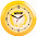 Часы настенные Vivid large, синие с логотипом в Москве заказать по выгодной цене в кибермаркете AvroraStore
