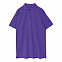 Рубашка поло Virma light, фиолетовая с логотипом в Москве заказать по выгодной цене в кибермаркете AvroraStore