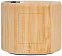 Круглый бамбуковый беспроводной с логотипом  заказать по выгодной цене в кибермаркете AvroraStore