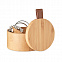 Шкатулка с зеркалом бамбуковая с логотипом  заказать по выгодной цене в кибермаркете AvroraStore