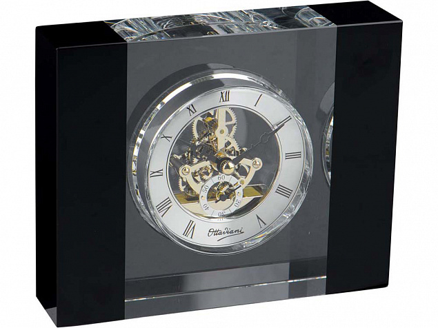 Часы настольные с логотипом в Москве заказать по выгодной цене в кибермаркете AvroraStore