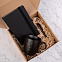 Набор подарочный BLACKNGOLD: кружка, ручка, бизнес-блокнот, коробка со стружкой с логотипом  заказать по выгодной цене в кибермаркете AvroraStore