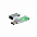 Флешка "Moon" 16 Гб c подсветкой - Белый BB с логотипом в Москве заказать по выгодной цене в кибермаркете AvroraStore